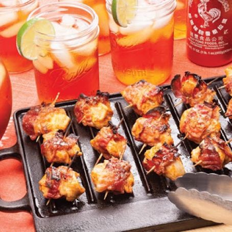 Sriracha Bacon Chicken Bites