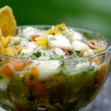 CEVICHE DE PESCADO A MI MANERA