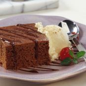 Chocolate-Cinnamon Sundae Cake (Cooking for 2)