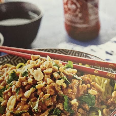 Dan Dan Pork with Cilantro