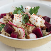 Quinoa, Beet & Feta Salad