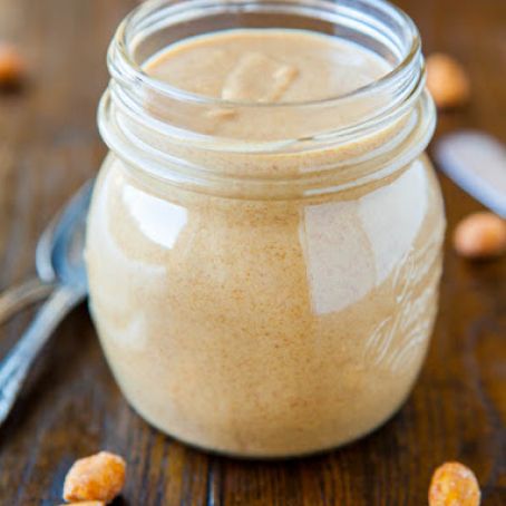 Homemade Honey Roasted Peanut Butter
