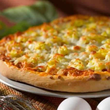 Scrambled Egg Pizza