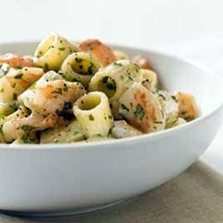 Garlicky Shrimp Pasta