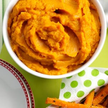 Favorite Mashed Sweet Potatoes Recipe
