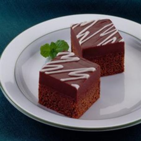 Double Chocolate Mint Bars