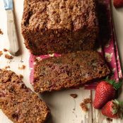 Strawberry-Nut Bread, GF