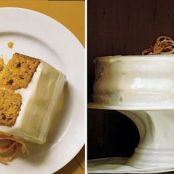 Pumpkin Spice Layer Cake with Caramel and Cream Cheese Frosting****