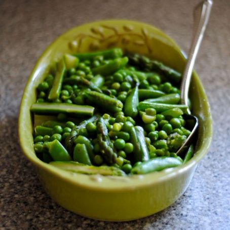 Spring Salad with Brown Butter Viniagrette
