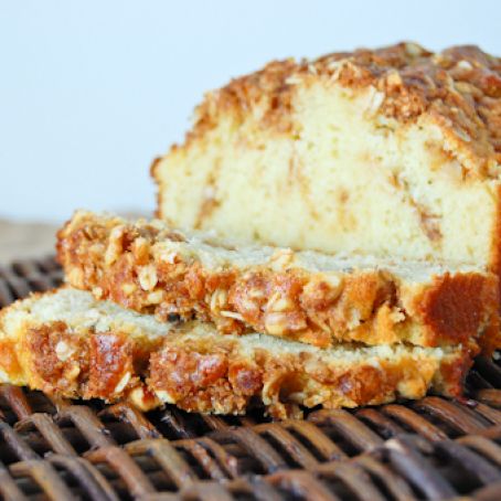 Walnut Streusel Quick Bread