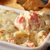 Hot Artichoke and Red Pepper Dip