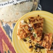 Frozen Breakfast Quesadillas