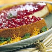 No-Bake Pomegranate Cheesecake Recipe