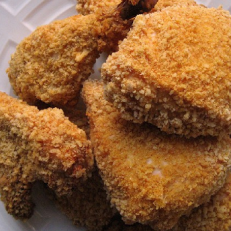 Spicy Oven-Fried Chicken