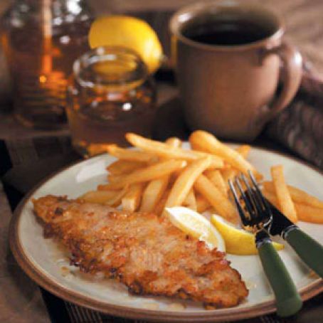 Honey-Fried Walleye