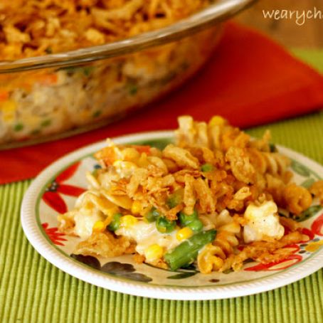 Crunchy Chicken Noodle Casserole