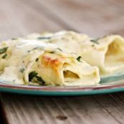 White Chicken Enchiladas