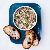 Potted Ham with Cabbage and Pickles