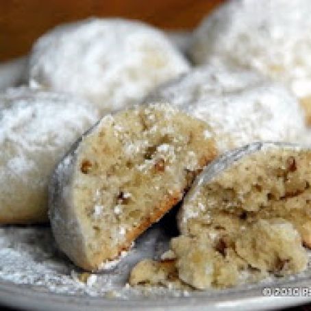 MEXICAN WEDDING COOKIES or POLVORONES
