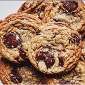 Brown Butter and Toffee Chocolate Chip Cookies