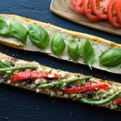 Pan Bagnat (White Bean Niçoise Salad Sandwich)