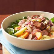 Warm Yukon Gold and Sweet Potato Salad