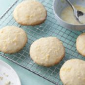 Lemon Ricotta Cookies with Lemon Glaze