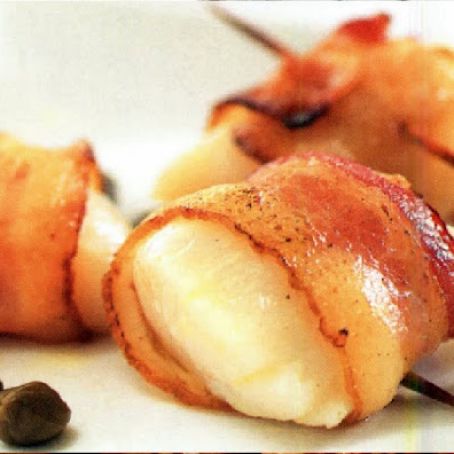 Bacon-Wrapped Scallops