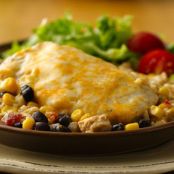 Cheesy Chicken and Rice Casserole