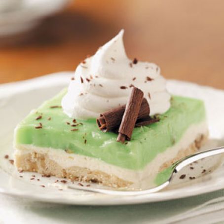 PISTACHIO DESSERT  {terri mourich}