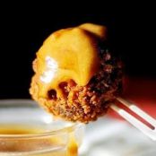 Superbowl Meat Balls with The Devil’s Own Dip