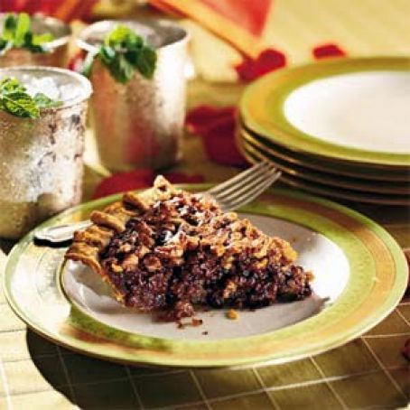 Chocolate-Bourbon Pecan Pie