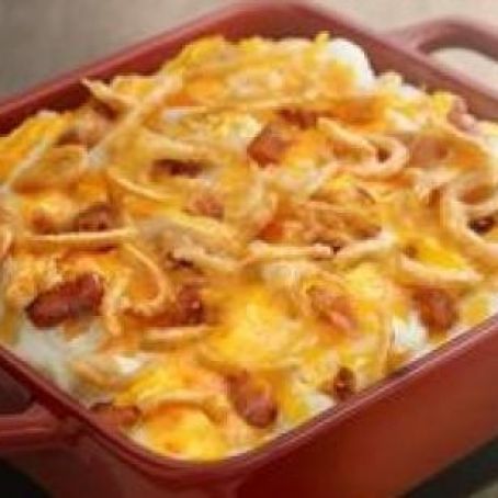 Crunchy Onion Bacon Potatoes