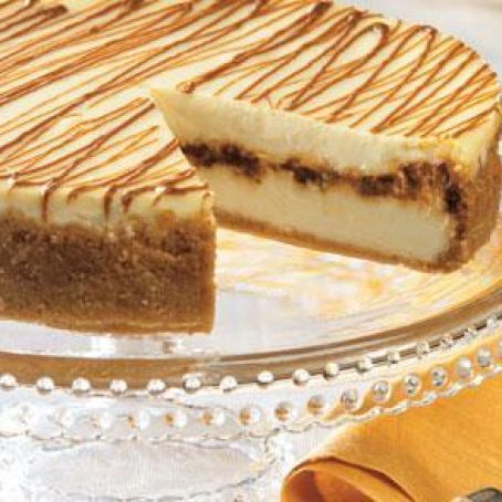 Creamy Cinnamon Chips Cheesecake