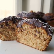 Chocolate Banana Walnut Muffins