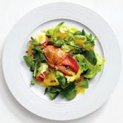 Lobster Salad with Greens and Citrus Vinaigrette