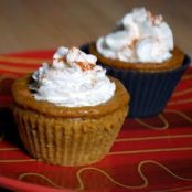 Impossible Pumpkin Pie Cupcakes