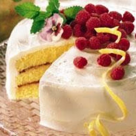 Lemon-Raspberry Cake