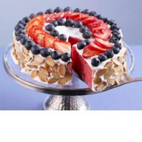 Watermelon Almond Tart