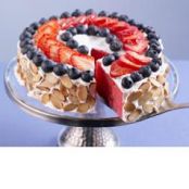 Watermelon Almond Tart