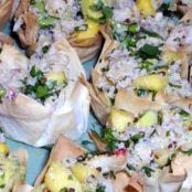 Phyllo Cups with Crab Salad