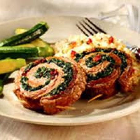 Flat Belly - Spinach Steak Roulade