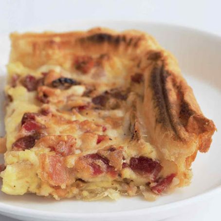 Breakfast Casserole with Bacon (Puff Pastry)