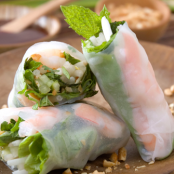 SHRIMP*****Fresh spring rolls with shrimp