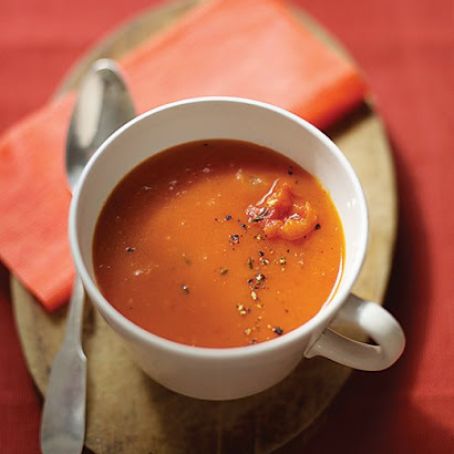 Spiced Chickpea and Tomato Soup