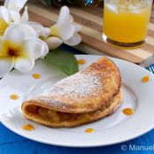 Cherry Pineapple Crepes