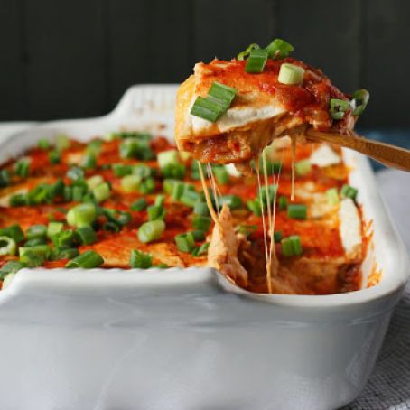 Bean Burrito Casserole