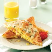 Benedict Eggs in Pastry