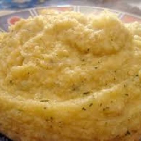 Lemony Polenta