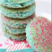 Cotton Candy Cake Cookies